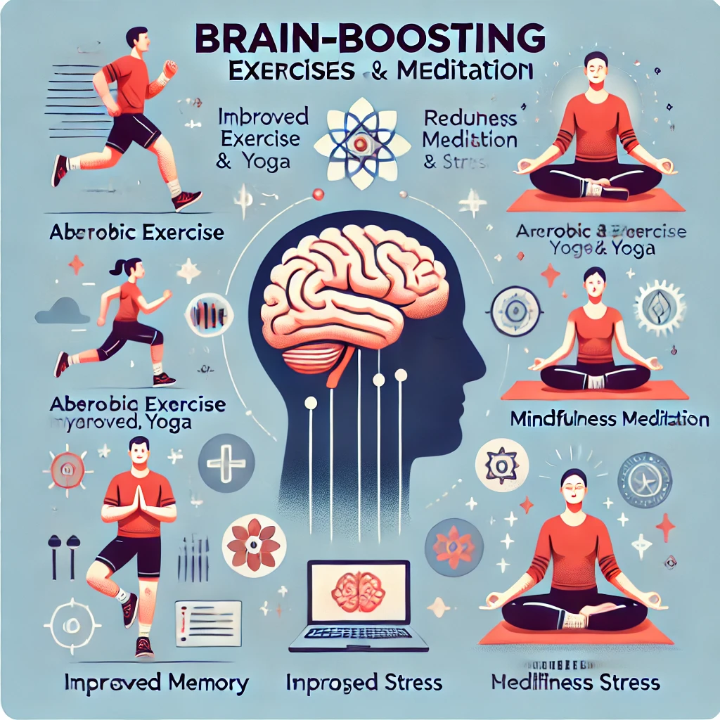 "뇌 건강을 향상시키는 운동과 명상의 효과"