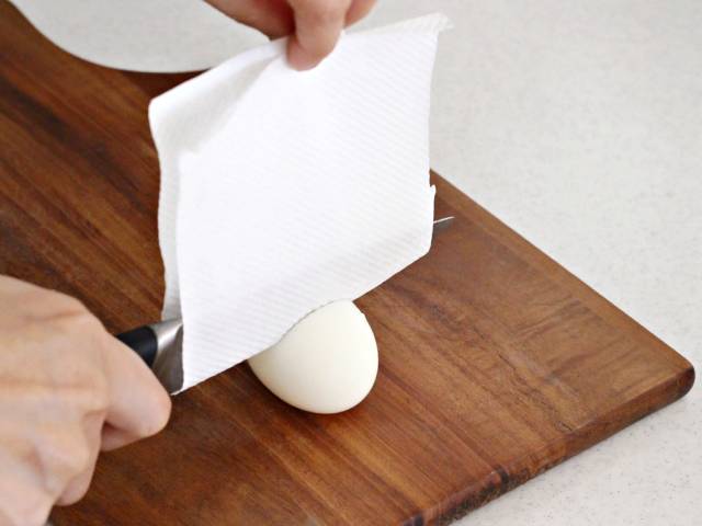 삶은달걀 자르기,버터 자르기,버터 자르는 법