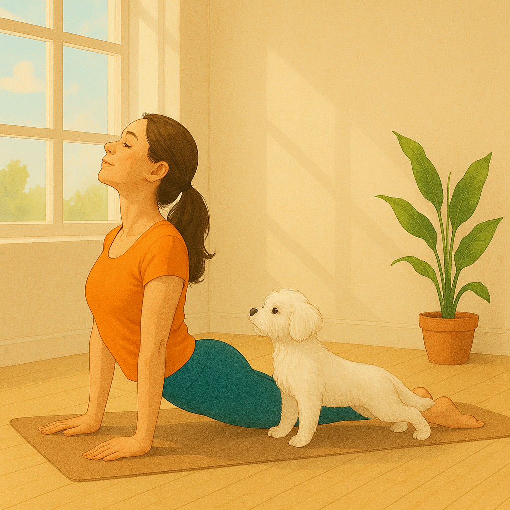 [요가]왜 개(狗)의 이름이 붙었을까-다운독 &amp; 업독