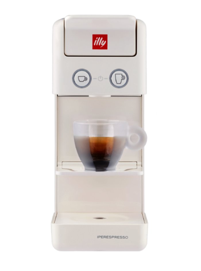 일리 커피머신 흰색