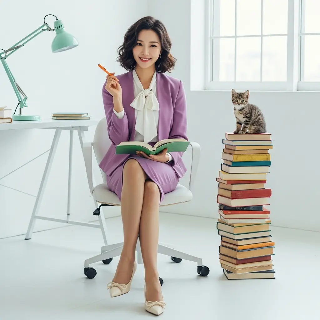 RESP 교육적금의 현명한 선택을 돕는 신뢰감 있는 금융 전문가의 모습