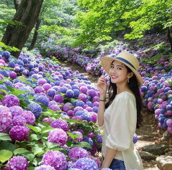 월아산 수국축제 2025 1