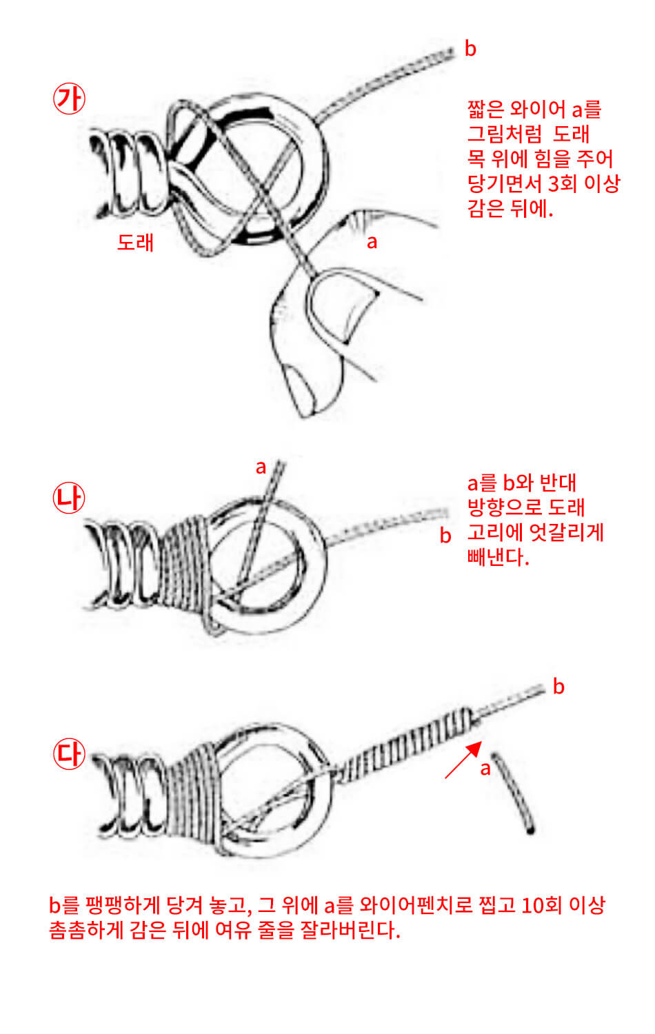 와이어 대형 묶음