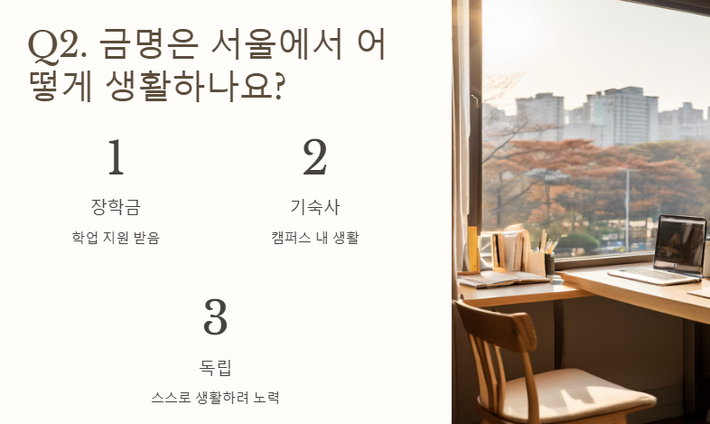 금명, 서울대 합격