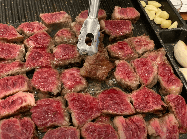 킨텍스 맛집 "전설의우대갈비 주엽본점" 음식