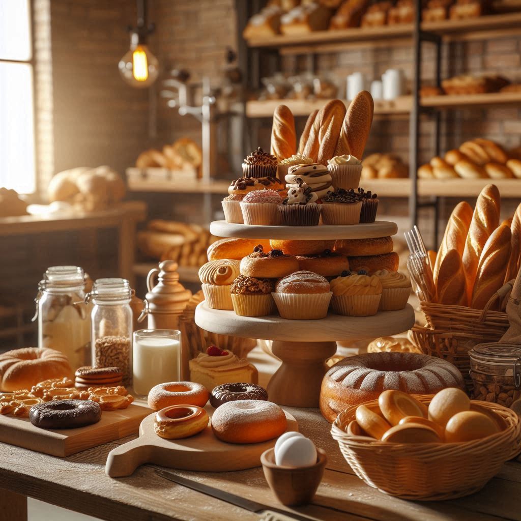 베이커리 배경