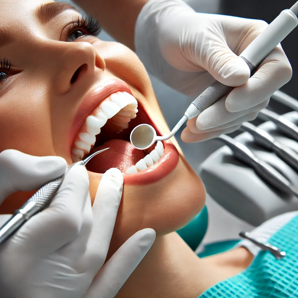 치석제거에 관련된 사진