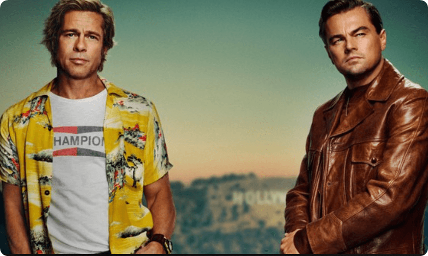 원스 어폰 어 타임 인 할리우드 브래드 피트와 디카프리오