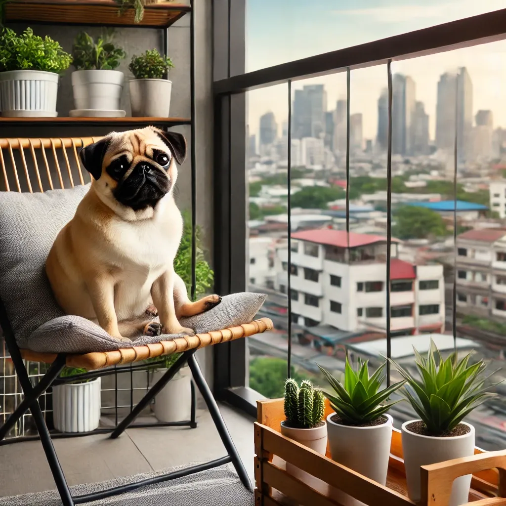 작고 관리하기 쉬운 강아지