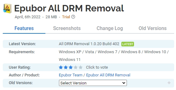 Epubor-All-DRM-Removal