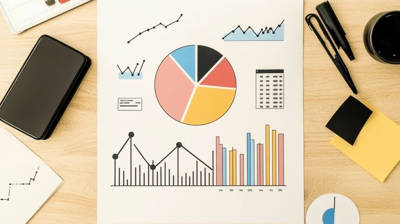 장기 연금 투자를 위한 성장, 현금흐름, 인덱스, 안정성 테마로 구성된 심플한 포트폴리오 파이차트를 활용하여 연금 자산 분산 및 안정적인 은퇴 준비 방안을 시각적으로 표현, 연금 ETF 포트폴리오, 자산 배분, 장기 투자, 안정적 은퇴 설계, 투자 전략 관련성을 포함