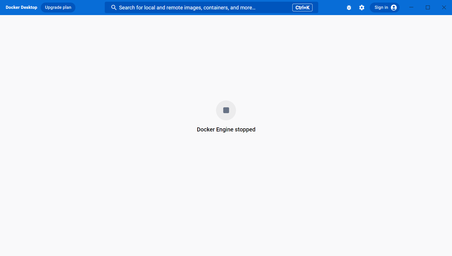 Docker Desktop 실행