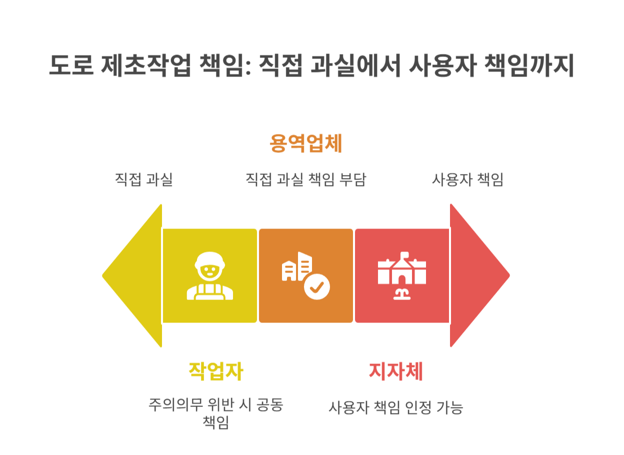 도로 제초작업 관련 법적 책임 기준