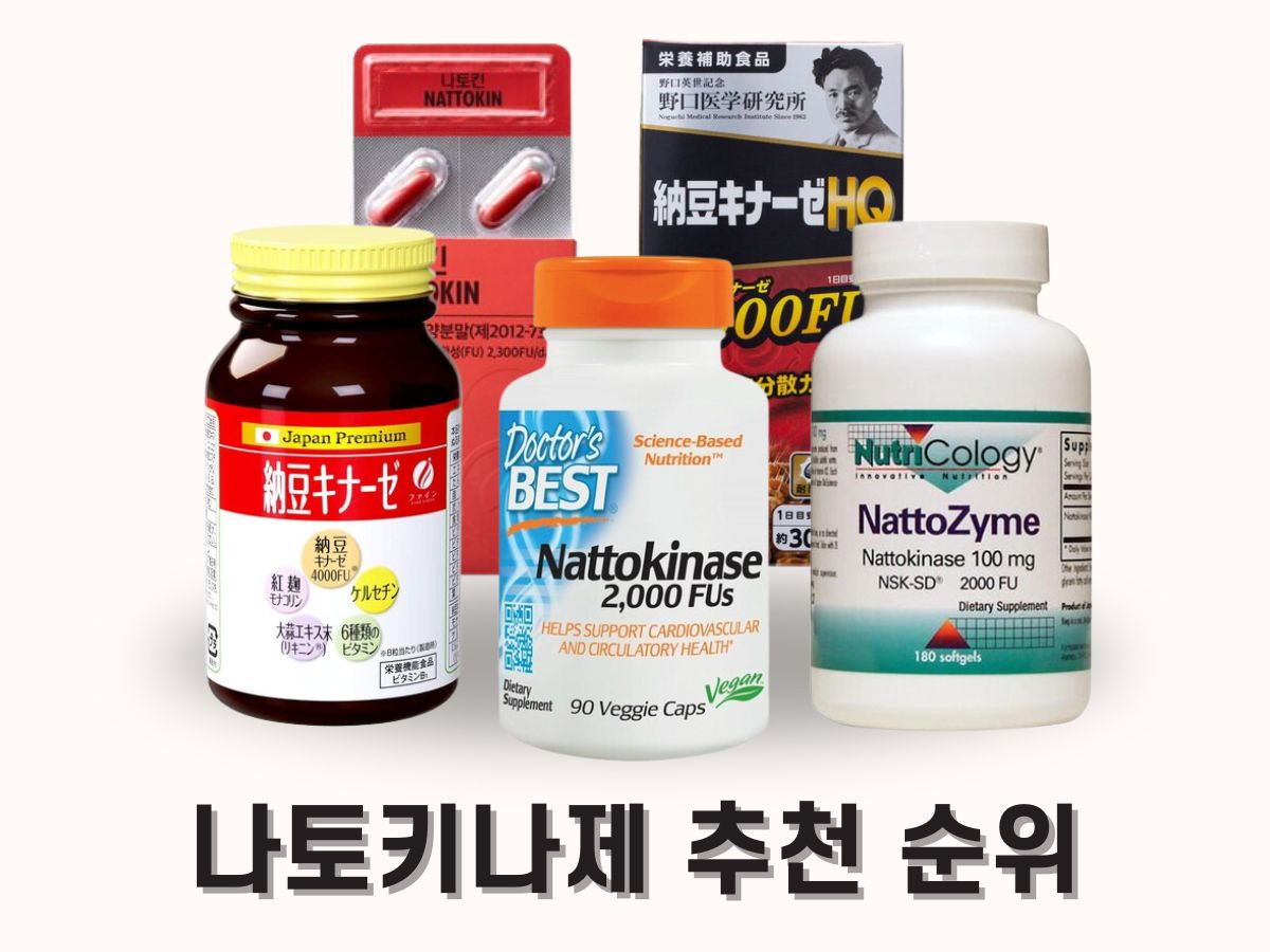 나토키나제 영양제 종류