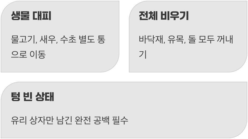 리셋의 첫걸음, 완벽한 분리