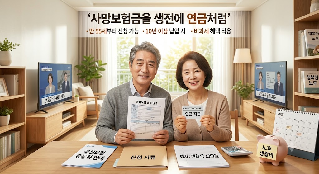 종신보험 연금 전환