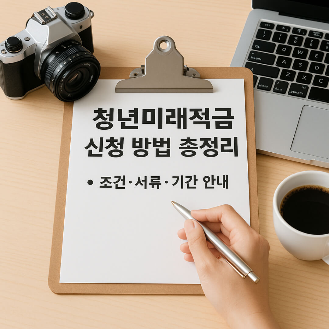청년미래적금 신청 방법