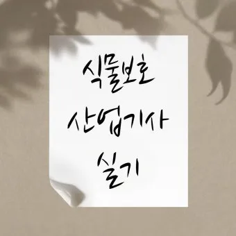 식물보호기능사 시험일정 학습전략 취업처 시니어 원예 관련 취업준비_17