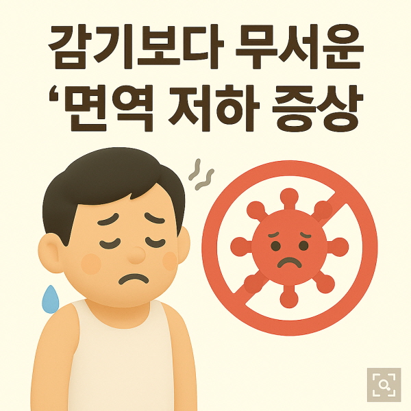 면역 저하 증상/gpt