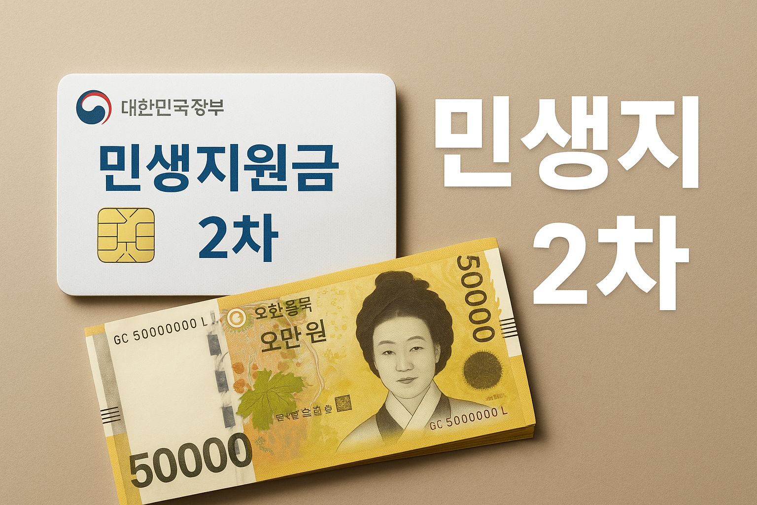 민생지원금 2차 얼마나 받을 수 있나?