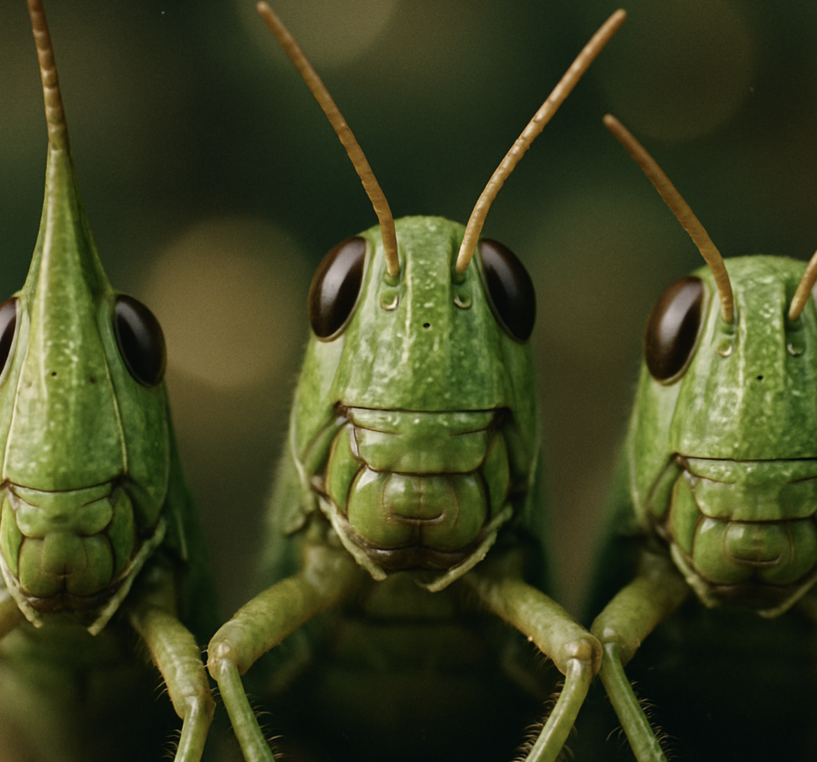 첫 번째 단서: 뾰족한 얼굴 vs 동글동글한 얼굴