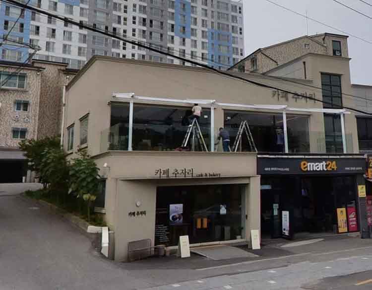 추자리카페 전경