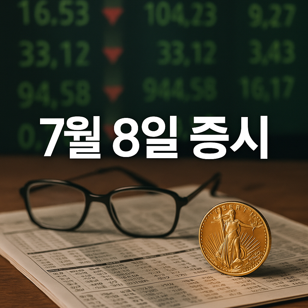2025년 7월 8일 증시