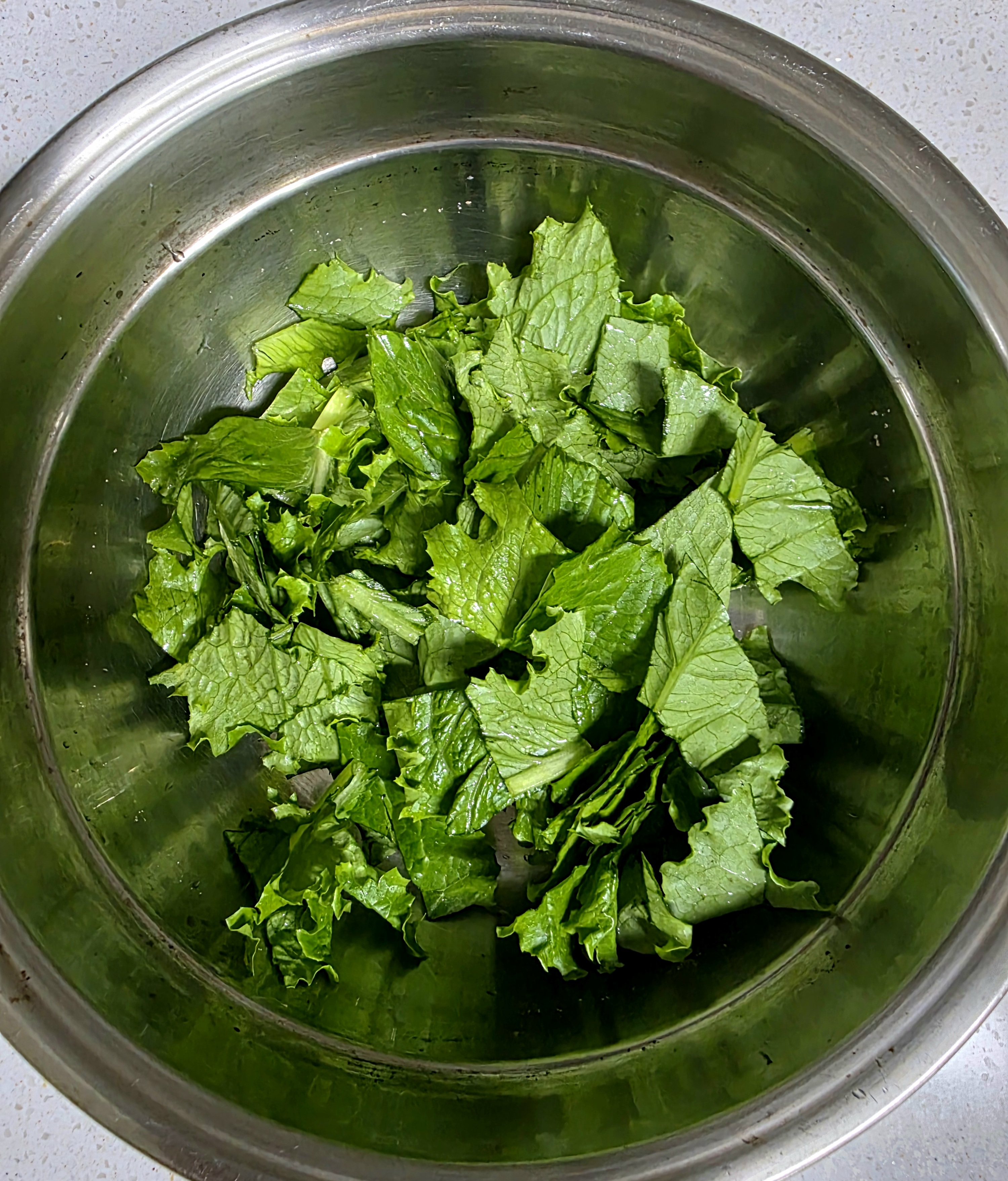 상추는-깨끗이-세척합니다.