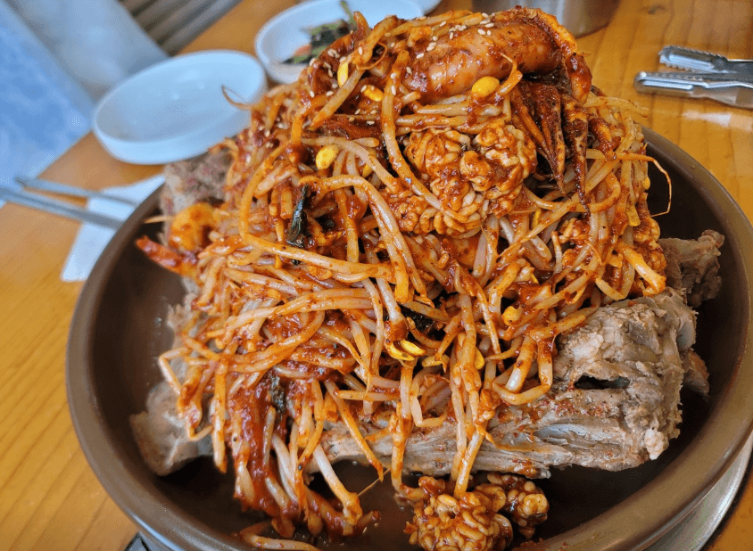 생생정보통 통오징어 해물뼈찜 경기 오산 맛집