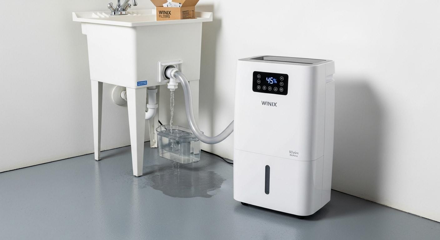 위닉스 제습기 사용법