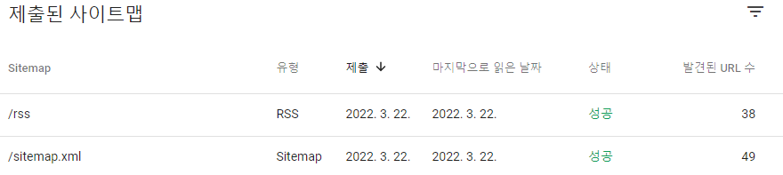 사이트맵정상등록