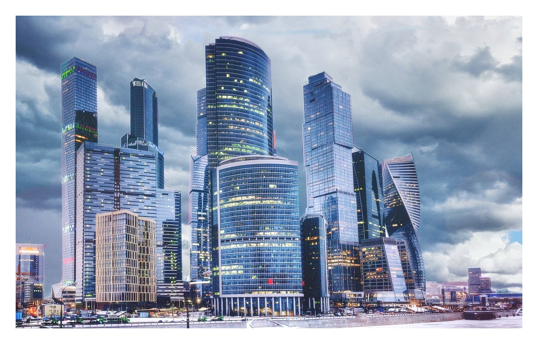 고급 아파트 전경