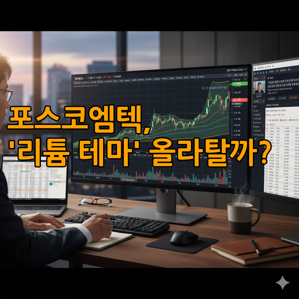 포스코엠텍, '리튬 테마' 올라탈까? 펀더멘탈과 주가의 괴리 완벽 분석