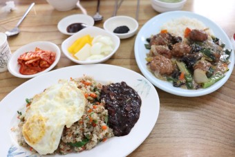 옛날식볶음밥 난자완스