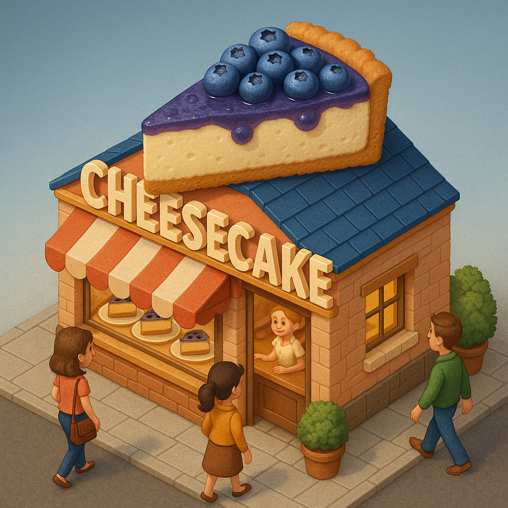 블루베리치즈케익