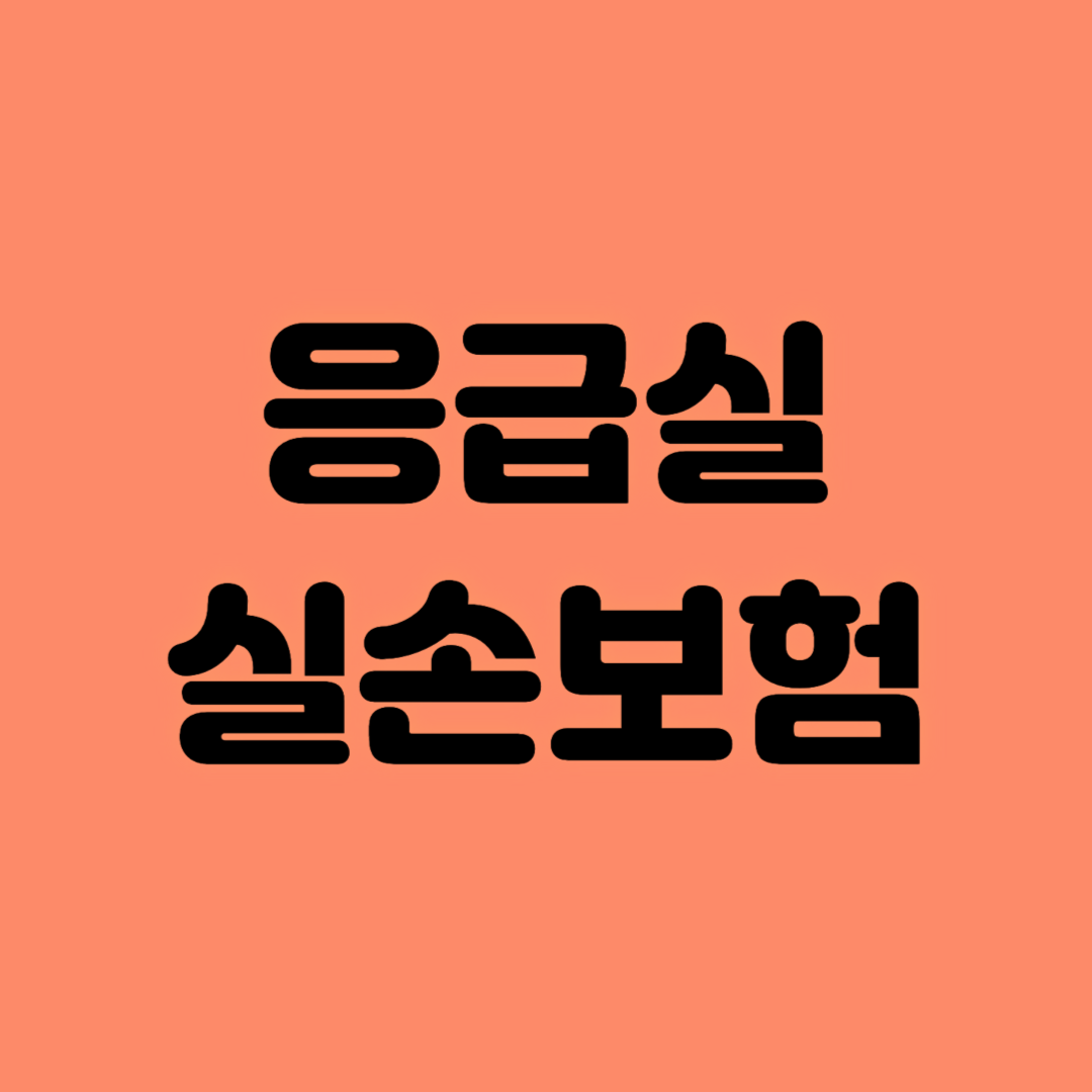 응급실 실손보험