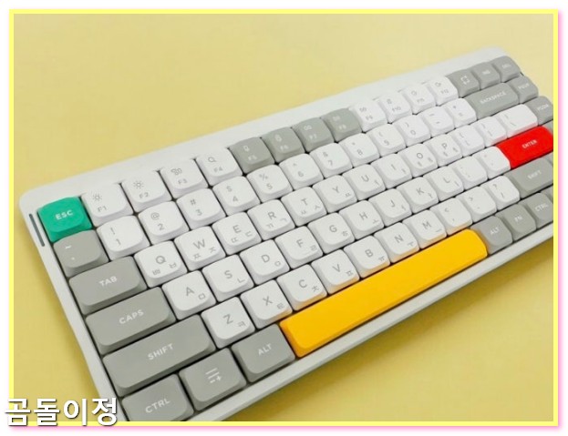 누피 에어75 v2 기계식 키보드 후기 1