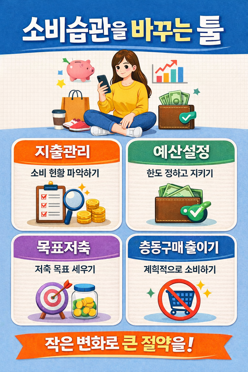 소비 습관을바꾸는 24시간 툴(충동구매 줄이기)