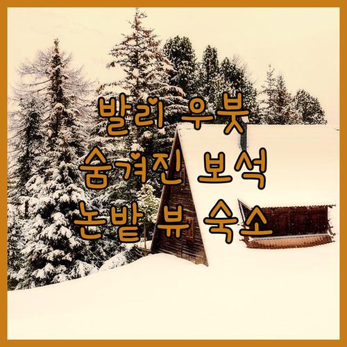 Villa Silas.. 발리 우붓의..