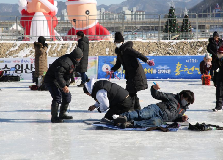 홍천강 꽁꽁축제