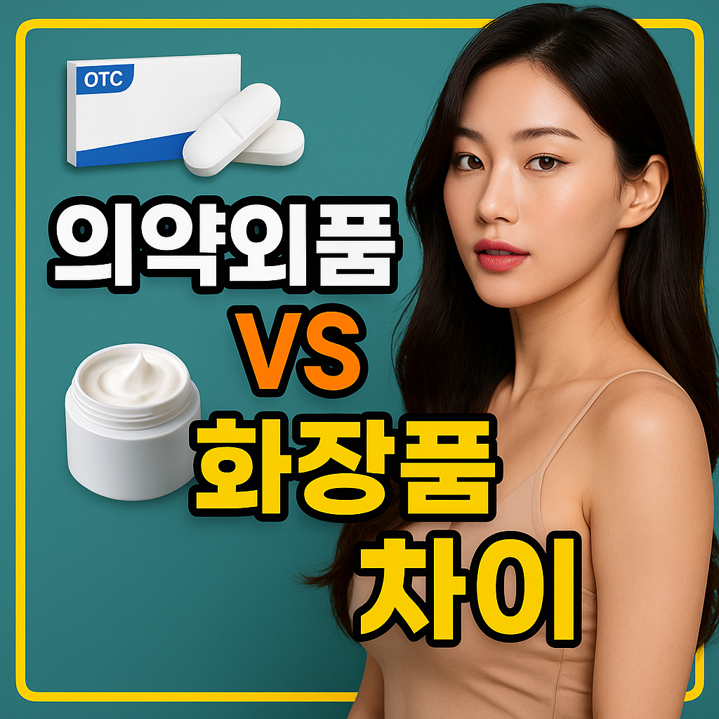 의약외품 vs 화장품 차이
