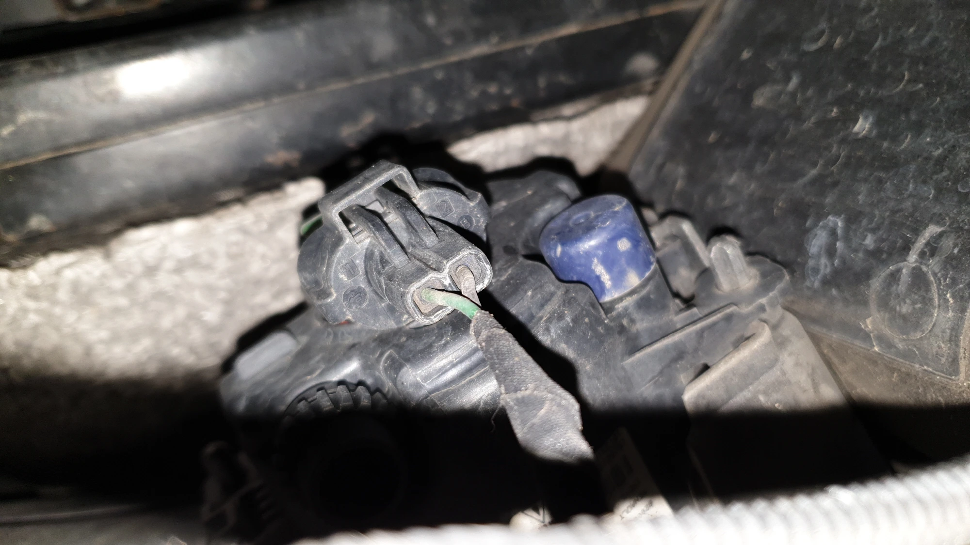 소켓 고정 모습