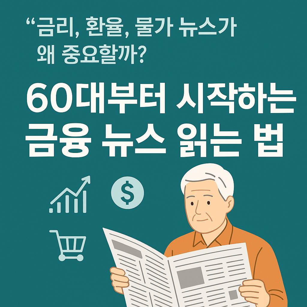 60대부터 시작하는 금융 뉴스 읽는 법