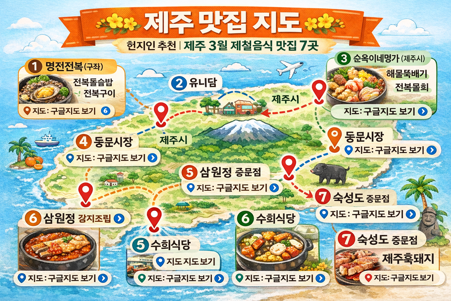 맛집지도- AI활용