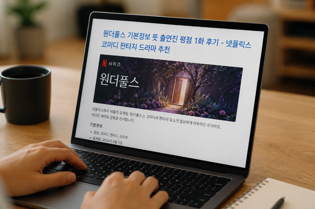 넷플릭스 코미디 판타지드라마 원더풀스 기본 정보 뜻 출연진 총정리
