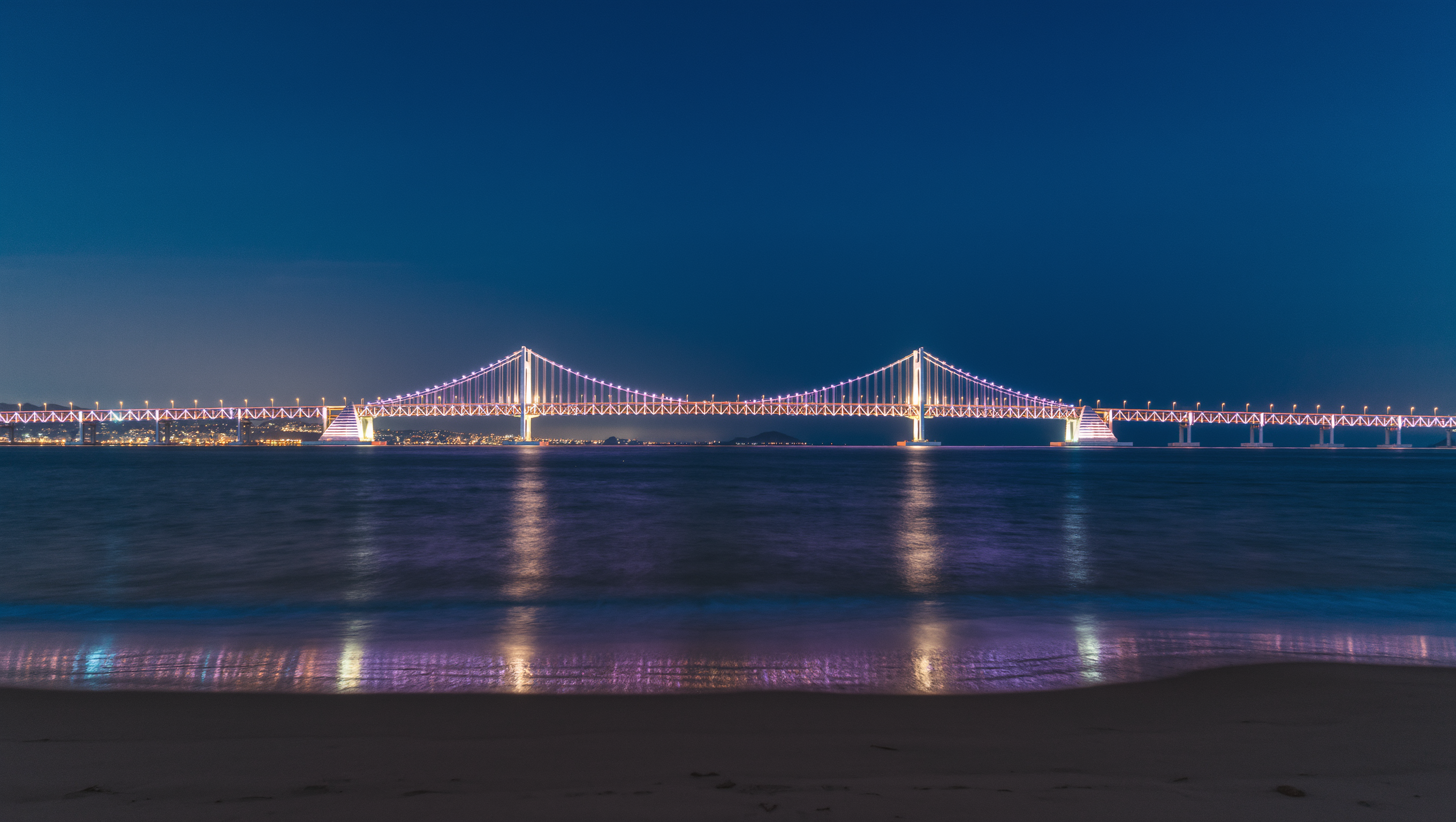 부산 광안리 야경