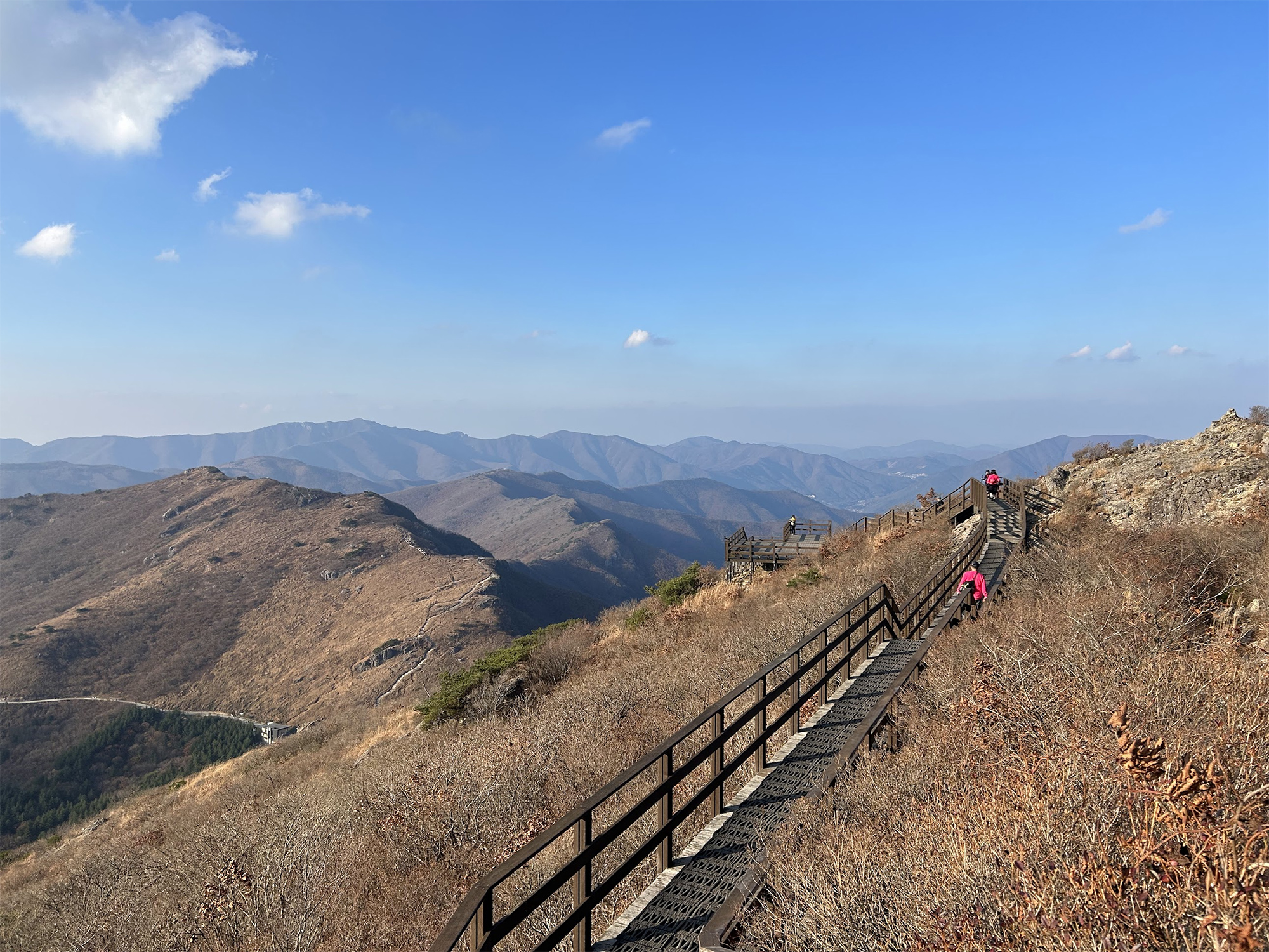 신불재에서 간월재 가능 등산로