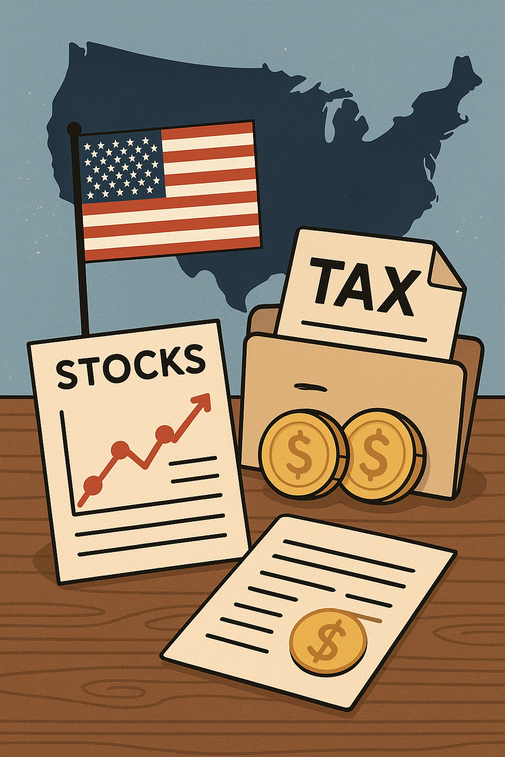 미국 주식 세금 관련 사진
