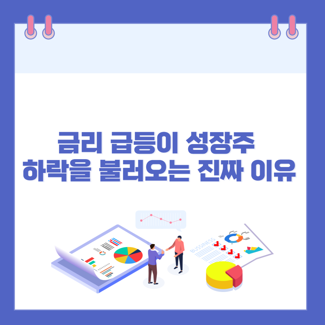 금리 급등이 성장주 하락을 불러오는 진짜 이유는? 관련 이미지