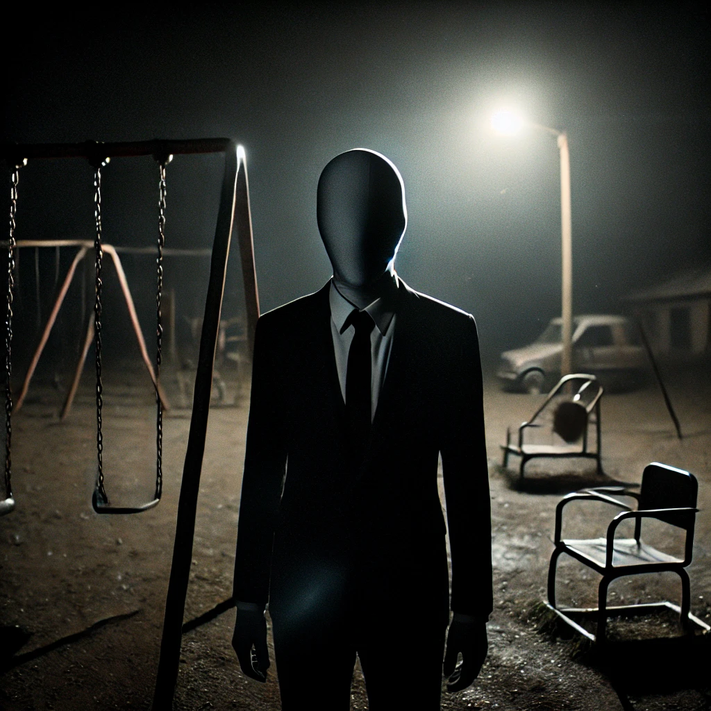 슬렌더맨 – 밤의 놀이터에서 목격된 괴물